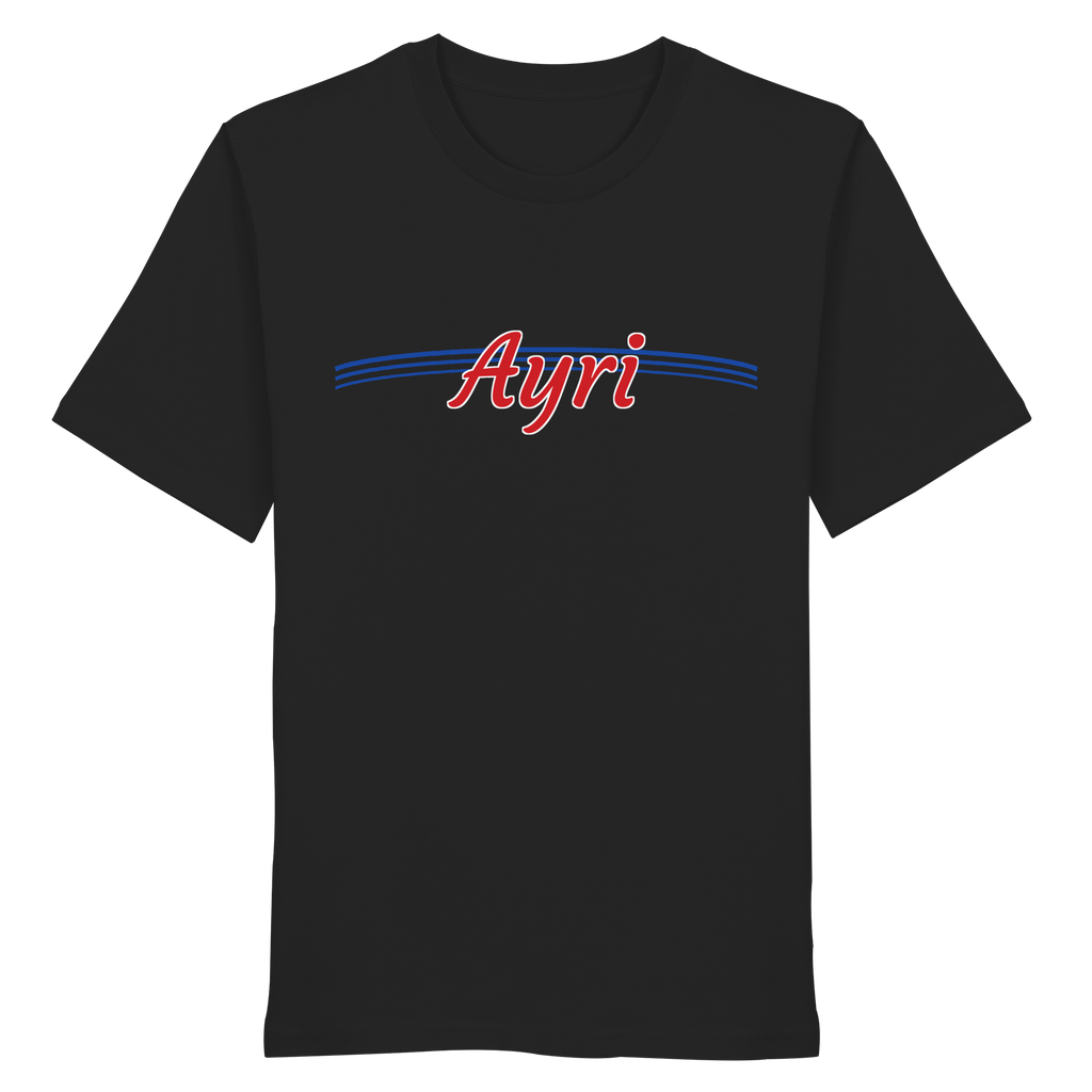 AYRI AYRAN Meme Shirt in Schwarz, Freisteller der Vorderansicht