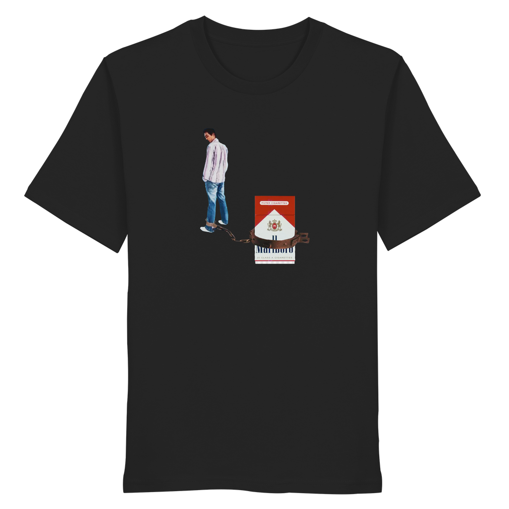 KIPPEN KETTE Meme Shirt in Schwarz, Freisteller der Vorderansicht