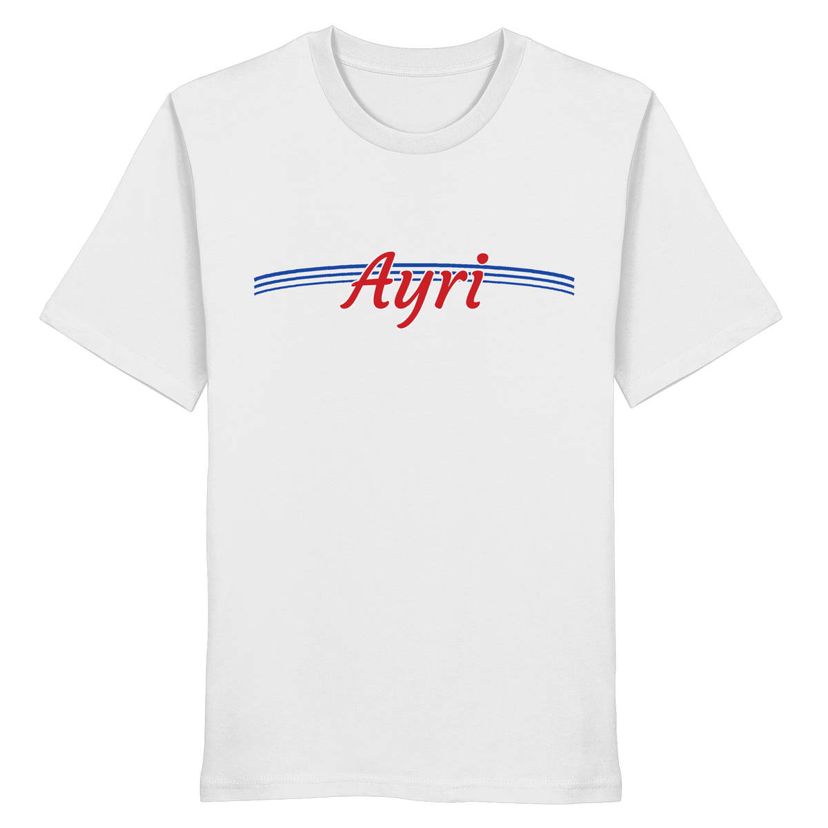 AYRI AYRAN Meme Shirt in Weiß, Freisteller der Vorderansicht